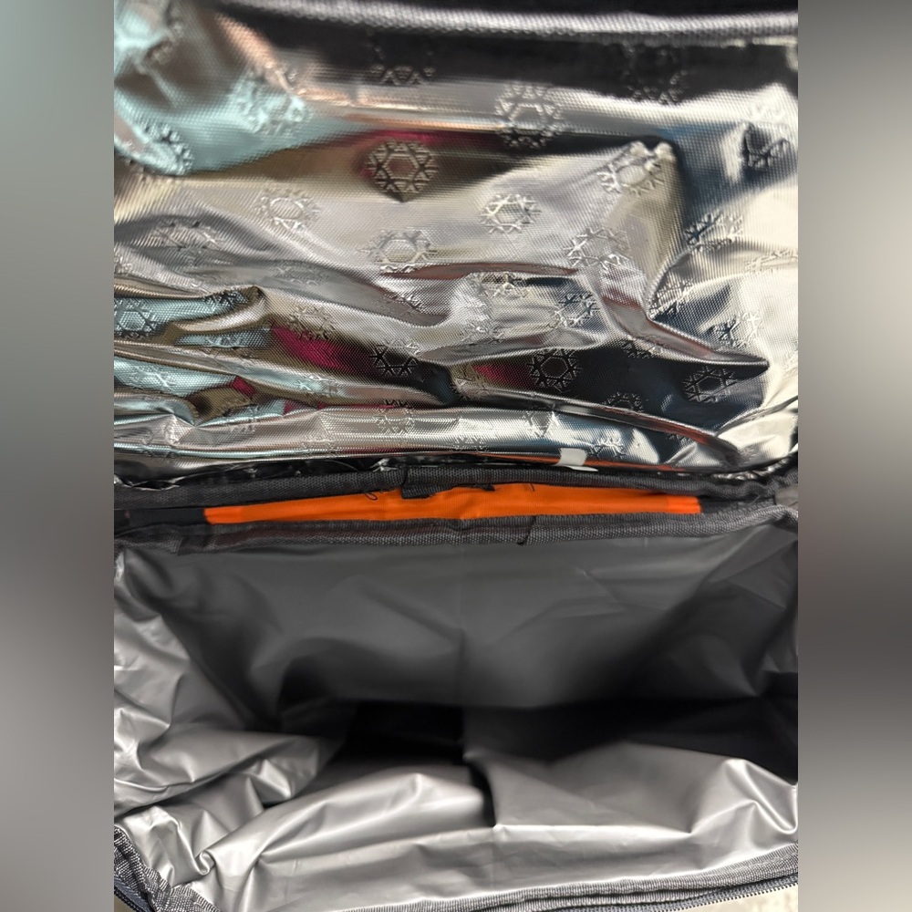 Insulated Backpack Cooler Gray Adjustable Straps … - image 4